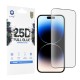 Folie pentru iPhone 14 Pro - Lito 2.5D FullGlue Glass - Black