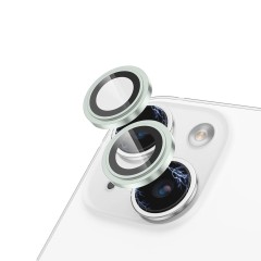 Folie pentru iPhone 15 / 15 Plus - Lito S+ Camera Glass Protector - Green Folie pentru iPhone 15 / 15 Plus - Lito S+ Camera Glass Protector - Green