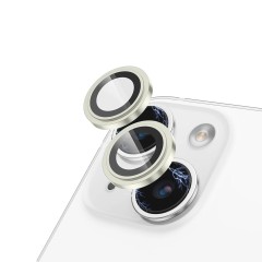 Folie pentru iPhone 15 / 15 Plus - Lito S+ Camera Glass Protector - Yellow Folie pentru iPhone 15 / 15 Plus - Lito S+ Camera Glass Protector - Yellow