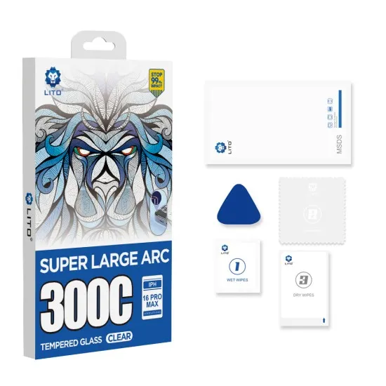 Folie pentru iPhone 15 - Lito D+ Max 300C - Clear Folie pentru iPhone 15 - Lito D+ Max 300C - Clear
