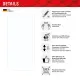 Folie pentru iPhone 15 Plus / 15 Pro Max - Displex Smart FlexiGlass - Clear Folie pentru iPhone 15 Plus / 15 Pro Max - Displex Smart FlexiGlass - Clear