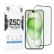 Folie pentru iPhone 15 Plus - Lito 2.5D FullGlue Glass - Black Folie pentru iPhone 15 Plus - Lito 2.5D FullGlue Glass - Black