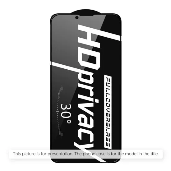 Folie pentru iPhone 15 Plus - Lito HD Privacy - Black Folie pentru iPhone 15 Plus - Lito HD Privacy - Black