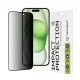 Folie pentru iPhone 15 Plus - Techsuit 111D Privacy Full Glue - Black