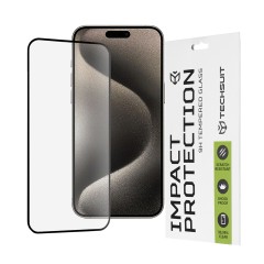 Folie pentru iPhone 15 Pro Max - Techsuit 111D Full Cover / Full Glue Glass - Black Folie pentru iPhone 15 Pro Max - Techsuit 111D Full Cover / Full Glue Glass - Black