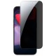 Folie pentru iPhone 15 Pro - Tempered Glass Privacy - Black