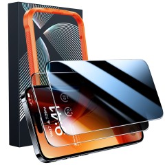 Folie pentru iPhone 15 Pro - Torras GlassGo Epic Privacy - Black Folie pentru iPhone 15 Pro - Torras GlassGo Epic Privacy - Black