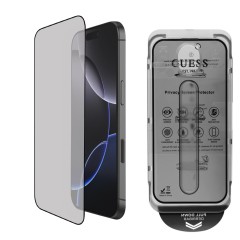 Folie pentru iPhone 16 - Guess Privacy 2.5D Outline (GUTGP16SBOKGCIP) - Black Folie pentru iPhone 16 - Guess Privacy 2.5D Outline (GUTGP16SBOKGCIP) - Black