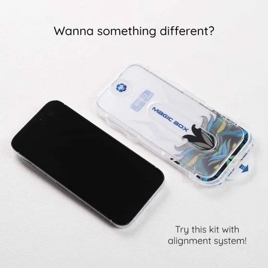 Folie pentru iPhone 16 Plus - Lito Magic Glass Box D+ Tools - Matte