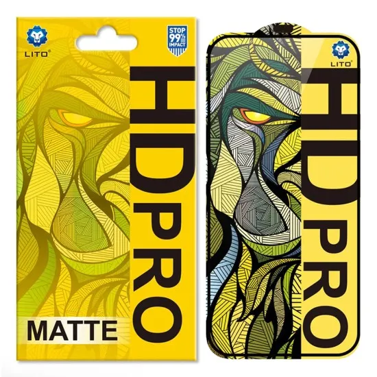 Folie pentru iPhone 16 Pro - Lito HD Pro Matte - Black