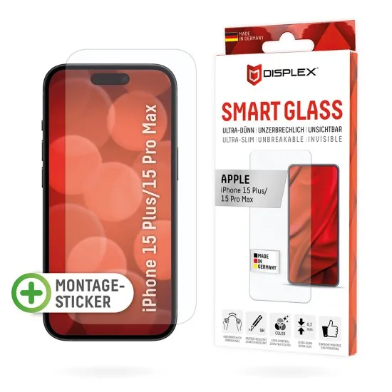 Folie pentru iPhone 16 Pro Max - Displex Smart FlexiGlass - Clear Folie pentru iPhone 16 Pro Max - Displex Smart FlexiGlass - Clear