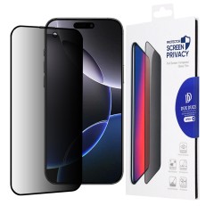 Folie pentru iPhone 16 Pro Max - Dux Ducis Tempered Glass Privacy - Black Folie pentru iPhone 16 Pro Max - Dux Ducis Tempered Glass Privacy - Black