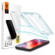 Folie pentru iPhone 16 Pro Max (set 2) - Spigen Glas.tR EZ FIT - Clear