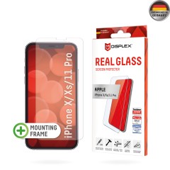 Folie pentru iPhone X / XS / 11 Pro - Displex Real Glass 2D - Clear Folie pentru iPhone X / XS / 11 Pro - Displex Real Glass 2D - Clear