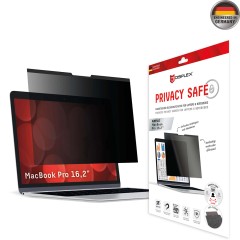 Folie pentru MacBook Pro 16 (2021 / 2022 / 2023) - Displex Laptop Privacy Safe - Black Folie pentru MacBook Pro 16 (2021 / 2022 / 2023) - Displex Laptop Privacy Safe - Black