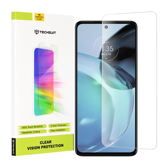 Folie pentru Motorola Moto G72 - Techsuit Clear Vision Glass - Transparent