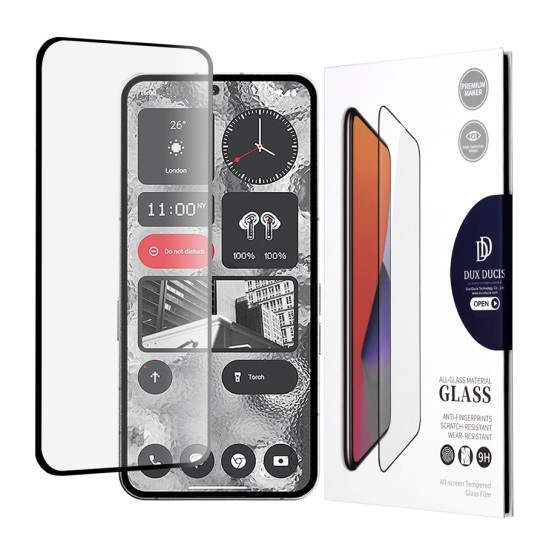 Folie pentru Nothing Phone (2) - Dux Ducis Tempered Glass - Black