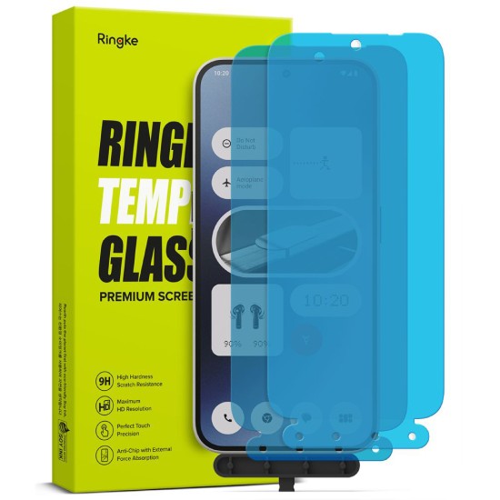 Folie pentru Nothing Phone (2a) (set 2) - Ringke Screen Protector Tempered Glass - Clear