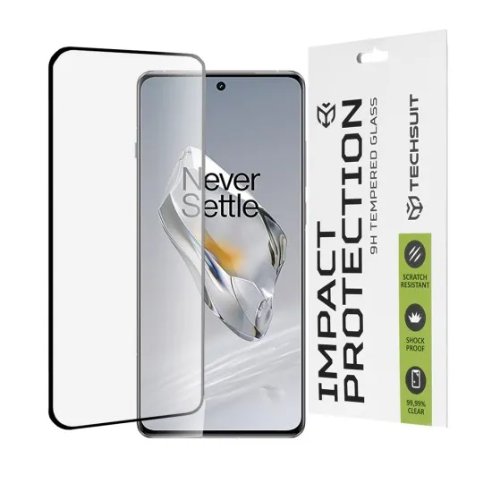 Folie pentru OnePlus 12 - Techsuit 111D Full Cover / Full Glue Glass / 3D Curved Screen - Black Folie pentru OnePlus 12 - Techsuit 111D Full Cover / Full Glue Glass / 3D Curved Screen - Black