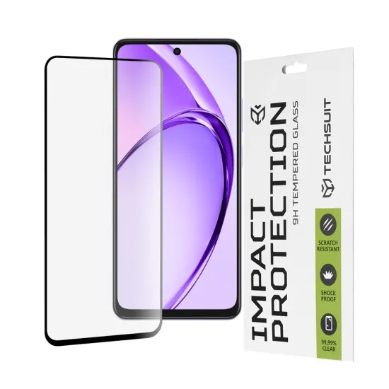 Folie pentru Oppo A40 4G / A60 5G - Techsuit 111D Full Cover / Full Glue Glass - Black Folie pentru Oppo A40 4G / A60 5G - Techsuit 111D Full Cover / Full Glue Glass - Black