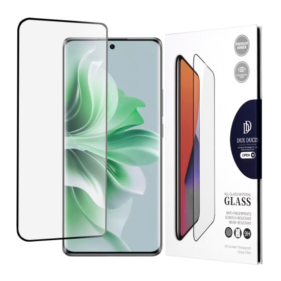 Folie pentru Oppo Reno11 / Reno11 Pro - Dux Ducis Tempered Glass - Black