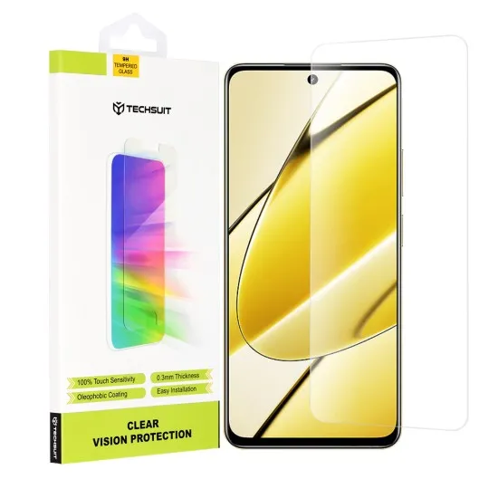 Folie pentru Realme 11 5G - Techsuit Clear Vision Glass - Transparent Folie pentru Realme 11 5G - Techsuit Clear Vision Glass - Transparent