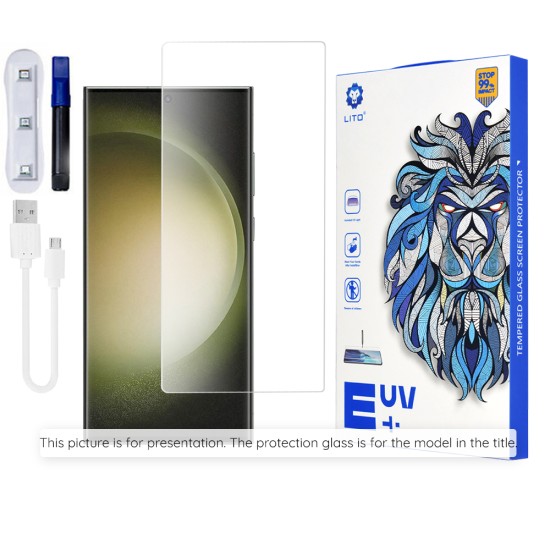 Folie pentru Realme 12 Pro - Lito 3D UV Glass - Clear