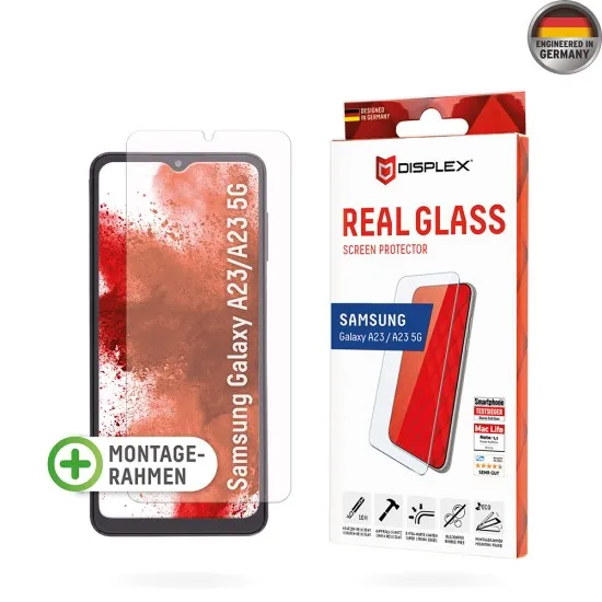 Folie pentru Samsung Galaxy A23 4G / A23 5G / M23 / F23 / M33 / A13 4G / M13 / F13 - Displex Real Glass 2D - Clear Folie pentru Samsung Galaxy A23 4G / A23 5G / M23 / F23 / M33 / A13 4G / M13 / F13 - Displex Real Glass 2D - Clear