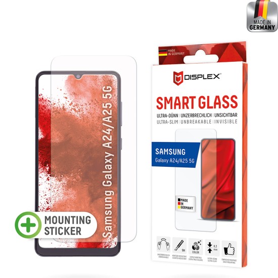 Folie pentru Samsung Galaxy A24 / A25 5G - Displex Smart FlexiGlass - Clear