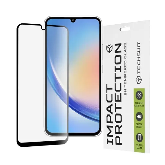 Folie pentru Samsung Galaxy A34 5G - Techsuit 111D Full Cover / Full Glue Glass - Black Folie pentru Samsung Galaxy A34 5G - Techsuit 111D Full Cover / Full Glue Glass - Black