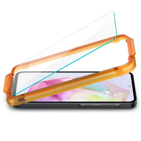 Folie pentru Samsung Galaxy A35 5G / M35 (set 2) - Spigen Glas.TR Align Master - Clear Folie pentru Samsung Galaxy A35 5G / M35 (set 2) - Spigen Glas.TR Align Master - Clear