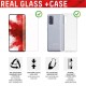 Folie pentru Samsung Galaxy A53 5G - Displex Real Glass + Case - Clear