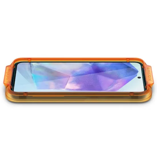 Folie pentru Samsung Galaxy A55 5G (set 2) - Spigen Glas.TR Align Master - Clear