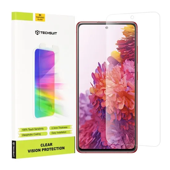 Folie pentru Samsung Galaxy S20 FE / S20 FE 5G - Techsuit Clear Vision Glass - Transparent Folie pentru Samsung Galaxy S20 FE / S20 FE 5G - Techsuit Clear Vision Glass - Transparent