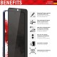 Folie pentru Samsung Galaxy S21 5G - Displex Real Glass Privacy Full Cover - Black