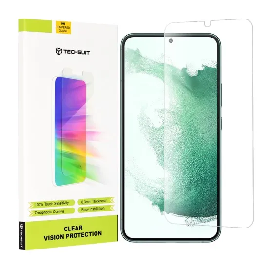 Folie pentru Samsung Galaxy S22 Plus 5G / S23 Plus - Techsuit Clear Vision Glass - Transparent