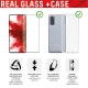 Folie pentru Samsung Galaxy S22 Ultra 5G - Displex Real Glass 3D + Case - Clear