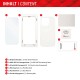 Folie pentru Samsung Galaxy S23 - Displex Real Glass + Case - Clear