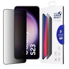 Folie pentru Samsung Galaxy S23 - Dux Ducis Tempered Glass Privacy - Black Folie pentru Samsung Galaxy S23 - Dux Ducis Tempered Glass Privacy - Black