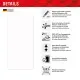 Folie pentru Samsung Galaxy S23 FE - Displex Real Glass + Case - Clear Folie pentru Samsung Galaxy S23 FE - Displex Real Glass + Case - Clear