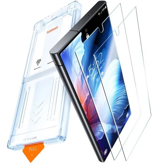 Folie pentru Samsung Galaxy S24 - Torras GlassGo Install Master - Clear Folie pentru Samsung Galaxy S24 - Torras GlassGo Install Master - Clear