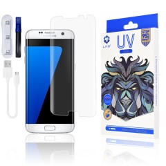 Folie pentru Samsung Galaxy S7 Edge - Lito 3D UV Glass - Clear Folie pentru Samsung Galaxy S7 Edge - Lito 3D UV Glass - Clear