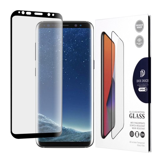 Folie pentru Samsung Galaxy S8 - Dux Ducis Tempered Glass - Black