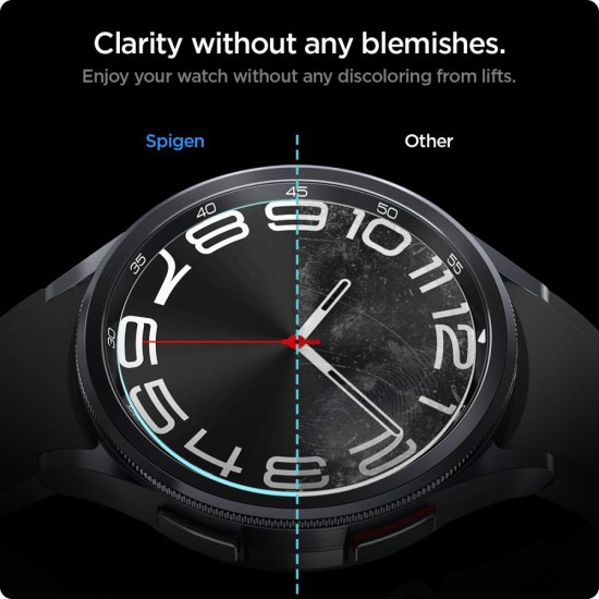 Folie pentru Samsung Galaxy Watch6 Classic 43mm (set 2) - Spigen Glas.TR EZ FIT - Clear