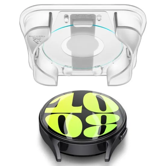 Folie pentru Samsung Galaxy Watch7 44mm (set 2) - Spigen Glas.TR EZ FIT - Clear Folie pentru Samsung Galaxy Watch7 44mm (set 2) - Spigen Glas.TR EZ FIT - Clear