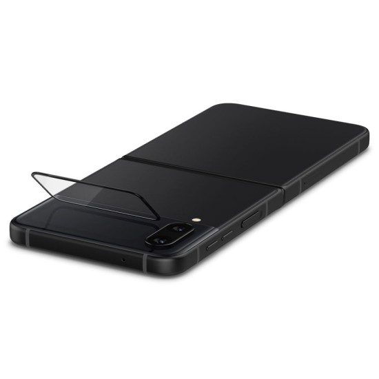 Folie pentru Samsung Galaxy Z Flip4 (set 2) - Spigen Glas.tR EZ FIT - Clear