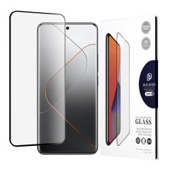 Folie pentru Xiaomi 14 Pro - Dux Ducis Tempered Glass - Black Folie pentru Xiaomi 14 Pro - Dux Ducis Tempered Glass - Black