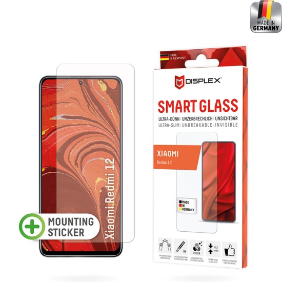 Folie pentru Xiaomi Redmi 12 4G / 12 5G / 13 / Poco M6 4G - Displex Smart FlexiGlass - Clear