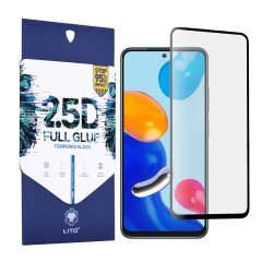 Folie pentru Xiaomi Redmi Note 11 / Note 11S / Poco M4 Pro 4G - Lito 2.5D FullGlue Glass - Black Folie pentru Xiaomi Redmi Note 11 / Note 11S / Poco M4 Pro 4G - Lito 2.5D FullGlue Glass - Black