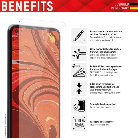Folie pentru Xiaomi Redmi Note 11S 5G - Displex Real Glass 2D - Clear Folie pentru Xiaomi Redmi Note 11S 5G - Displex Real Glass 2D - Clear